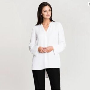 NIC+ZOE Endless Empire Matte Satin blouse